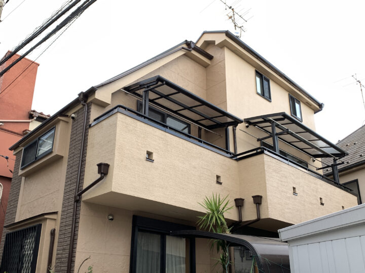 東京都調布市外壁塗装工事