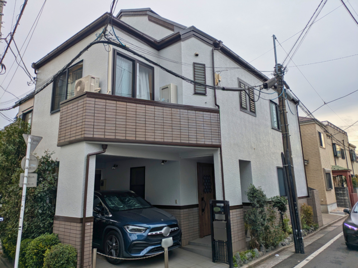 東京都世田谷区外壁塗装工事